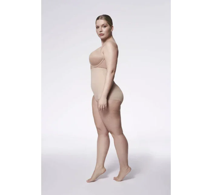 NOHAVIČKY S VYSOKÝM PÁSOM 241 BÉŽOVÁ