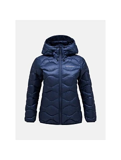 Dámská péřová bunda Down Hood Jacket blue model 22152039 - Peak Performance