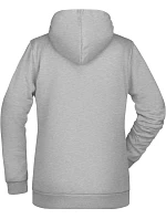 JN 795 Dámská mikina s kapucí model 22430398 grey heather - Daiber