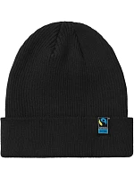 Neutral O 93056 Pletená čiapka z bio bavlny a fairtrade 77.9356 čierna