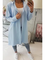 Modrá bunda s potiskem