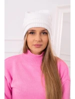 Dámská čepice Kaja model 18751591 bílá - K-Fashion