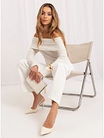 Sweter DHJ SW model 20609016 ecru - FPrice