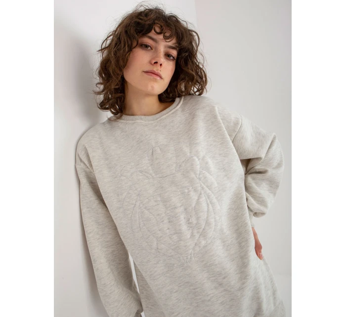 Mikina EM BL 617 4.41P svetlo šedá