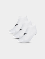 Dámske členkové ponožky (3Pack) 4F - biele