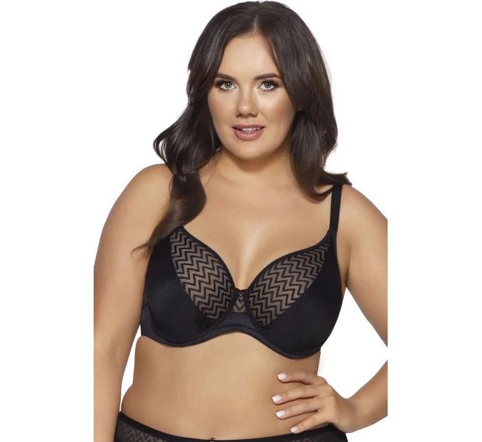 Dámská podprsenka 2103 model 20214214 black - Ava Dámská podprsenka 2103 model 20214214 black - Ava