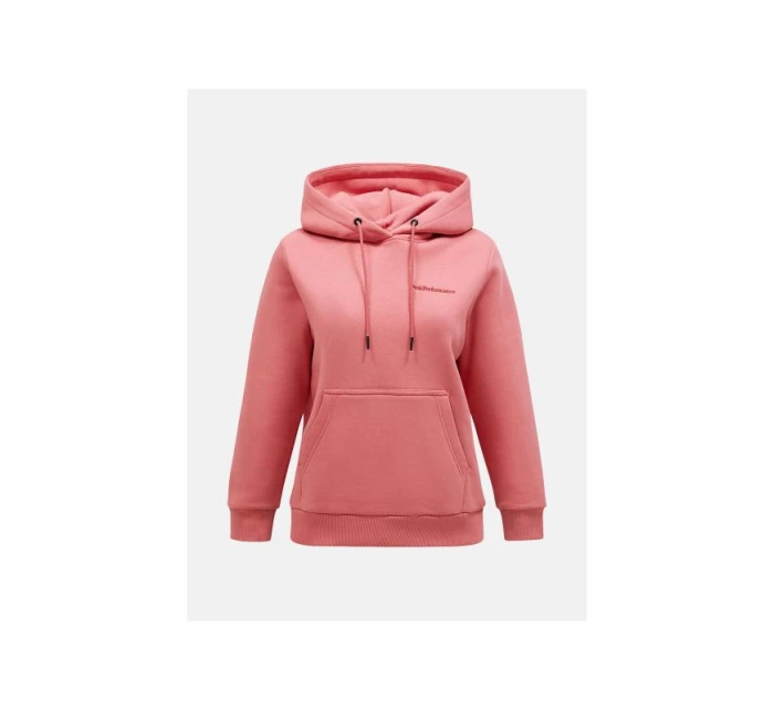 Bluza Peak Performance W Original Small Logo Hood różowy Bluza Peak Performance W Original Small Logo Hood różowy