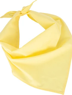 K-up KP 064 Šatka „Fiesta“ 20.0064 krémovo žltá