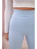 Pruhované legíny modrý Pruhované legíny modrý