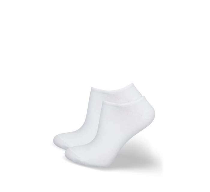 Pánské ponožky stopky STOP BCTERIA Bílé