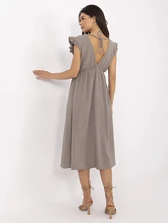 Sukienka MI SK model 21133026 ciemny bezowy - FPrice