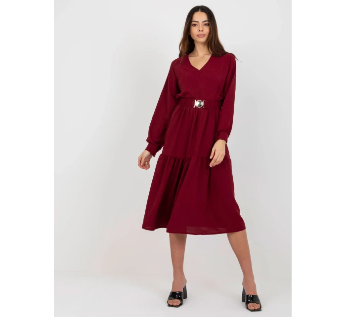 Dámske šaty TW SK BI 2021706 šaty.93P gaštanová - FPrice Dámske šaty TW SK BI 2021706 šaty.93P gaštanová - FPrice