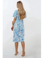 Nočná košeľa Blue Peony - Momenti Per Me