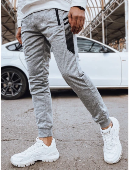 Pánské šedé tepláky Dstreet model 21973463 - FashionStreet Pánské šedé tepláky Dstreet model 21973463 - FashionStreet