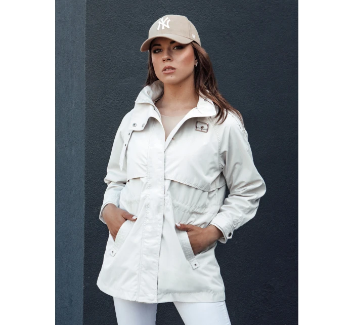 Dámská přechodná bunda parka bílá Dstreet model 21979391 - FashionStreet
