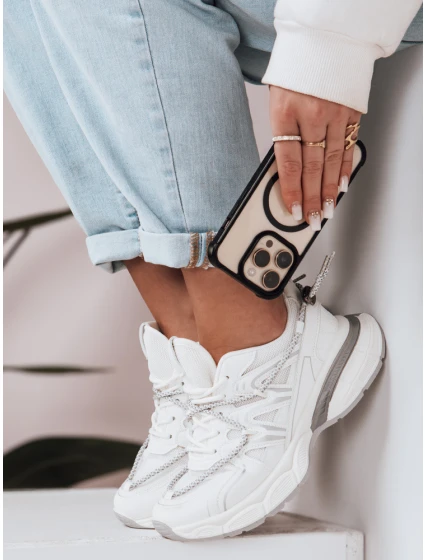 Dámské sportovní tenisky s podrážkou white Dstreet model 21983256 - FashionStreet