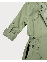 Dámska ľahká khaki parka s podšívkou Goodlookin (KK60407-5#) Dámska ľahká khaki parka s podšívkou Goodlookin (KK60407-5#)