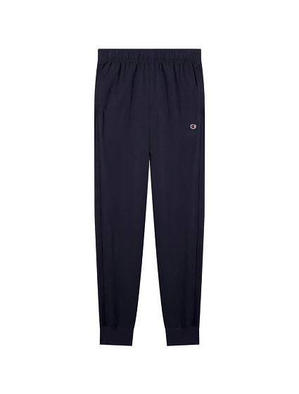 Pánské kalhoty Rib Cuff Pants navy blue model 22119625 BS501 - CHAMPION Pánské kalhoty Rib Cuff Pants navy blue model 22119625 BS501 - CHAMPION