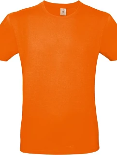 B&C #E150 Tričko 01.001T oranžové