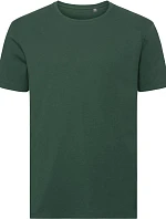 Russell Athletic 108M Pánske tričko Pure Organic 10.108M fľaškovozelené