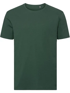 Russell Athletic 108M Pánske tričko Pure Organic 10.108M fľaškovozelené