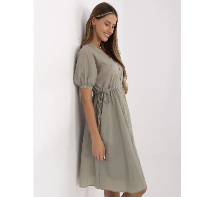 Šaty 217 SK 25663.03 khaki