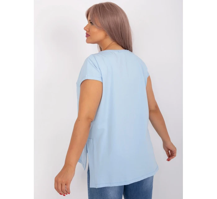 Halenka RV BZ model 18702954 světle modrá - FPrice Halenka RV BZ model 18702954 světle modrá - FPrice