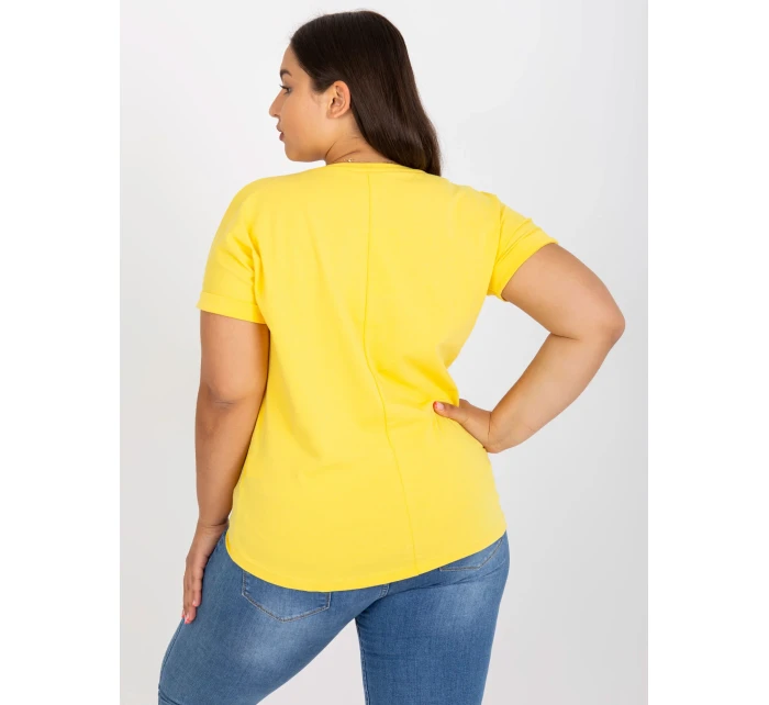 Tričko RV TS model 17388131 žlutá - FPrice Tričko RV TS model 17388131 žlutá - FPrice