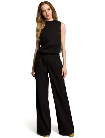 M382 Kombinéza s deleným chrbtom - čierna M382 Kombinéza s deleným chrbtom - čierna