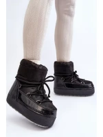 Dámské Sněhule S vázáním Black Toolsa Dámské Sněhule S vázáním Black Toolsa