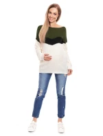 Tehotenský sveter model 132026 PeeKaBoo