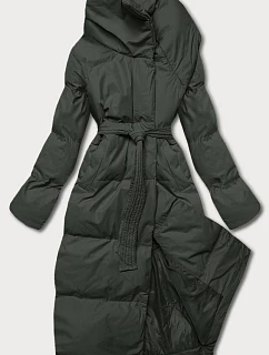 dámská zimní bunda v army barvě model 21245842 - J.STYLE