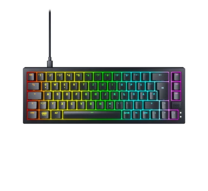 Kompaktná herná klávesnica CHERRY K5V2 USB QWERTZ nemecká čierna Kompaktná herná klávesnica CHERRY K5V2 USB QWERTZ nemecká čierna