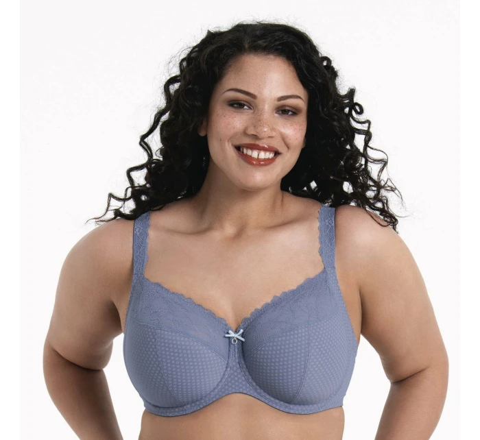 Eloise podprsenka s kosticami Full Cup 5295 stredne modrá - RosaFaia
