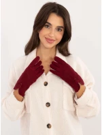 Rukavice AT RK 23903.55 bordové