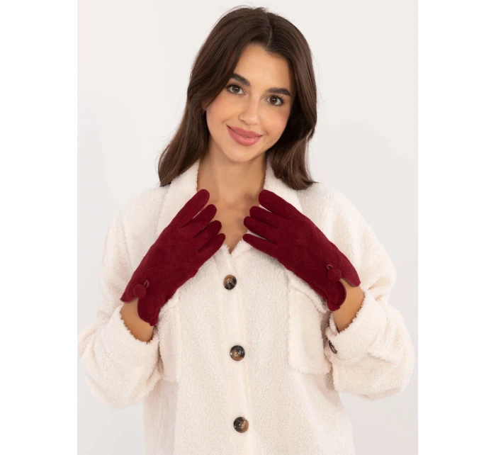 Rukavice AT RK 23903.55 bordové