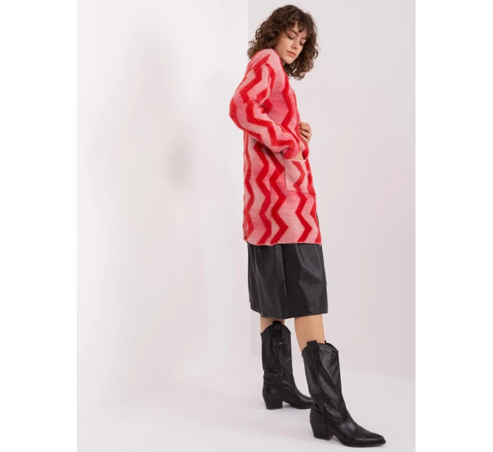 Sweter AT SW model 19011818 czerwony - FPrice