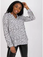 Halenka DHJ BZ model 17507066 bílé a černé - FPrice