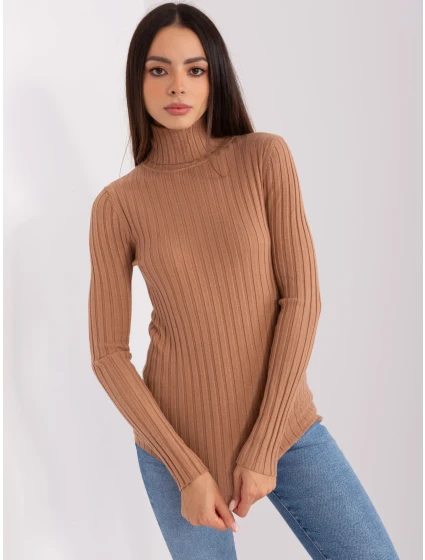 Jumper PM SW 1087.09 svetlohnedý