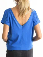 Tričko RV TS model 17519750 tmavě modrá - FPrice Tričko RV TS model 17519750 tmavě modrá - FPrice