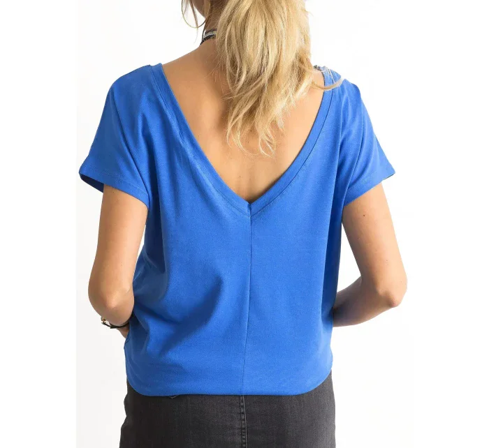 Tričko RV TS model 17519750 tmavě modrá - FPrice Tričko RV TS model 17519750 tmavě modrá - FPrice