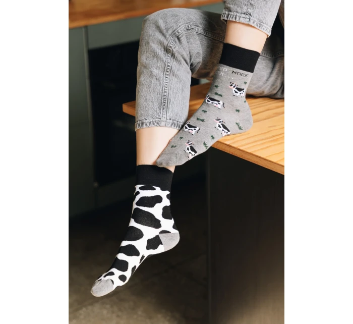 Ponožky Milk 078-A040 Melange Grey - Viac