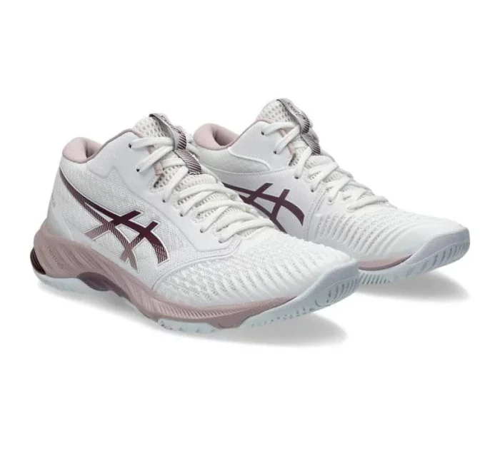 Dámske tenisky Netburner Ballistic FF MT 3 W 1052A070108 White with Purple - Asics