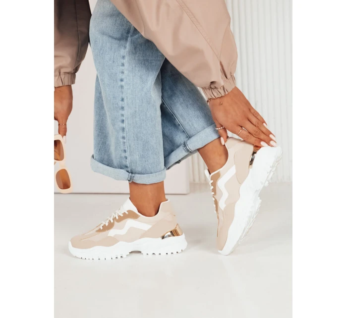 dámské tenisky béžové model 21974118 - Dstreet