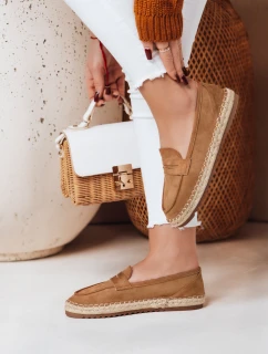 Dámske espadrilky JUDANA camel FashionStreet ZY0639