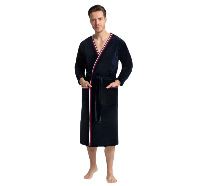 Pánsky župan Luna 854 Velour M-2XL