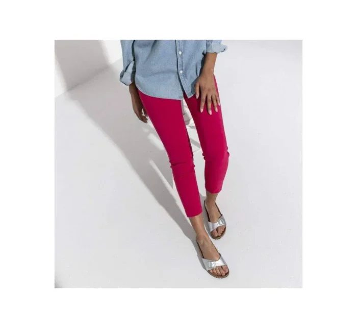 Dámske žabky Birkenstock Madrid Birko-Flor Silver regular wide (0040411) dámske Dámske žabky Birkenstock Madrid Birko-Flor Silver regular wide (0040411) dámske