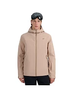 Pánska lyžiarska bunda 4F M0787 beige 4FWAW25TTJAM0787 83S pánska