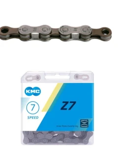 Reťaz KMC Z7 šedohnedá 114og BOX