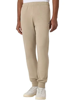 Pánske nohavice Champion Rib Cuff Pants beige 220733 MS041